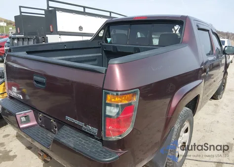 2007 Honda Ridgeline Rt from USA, damaged, VIN 2HJYK16227H522853